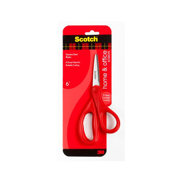 3M Scotch 1406 Home & Office Scissors - 6 in (pc)